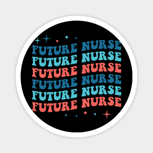 Retro Future Nurse Nusing Nurses Magnet